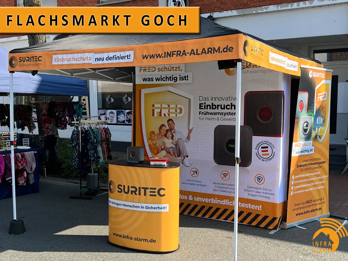 Alarmanlagen in Goch – Einbruchschutz auf dem Flachsmarkt in Goch
